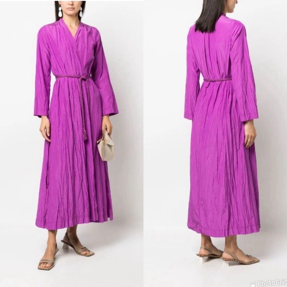 Forte Forte long-sleeve belted coat